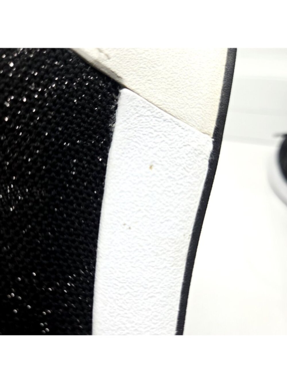 Ash Jaguar Star Knit Platform Sneakers Black Metallic Womens EU 37 US 7 Goth - Picture 7 of 8